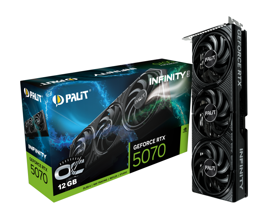 Palit GeForce RTX 5070 Infinity 3X OC - 12GB