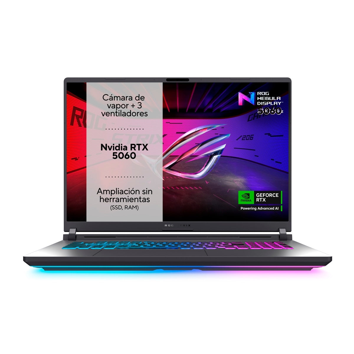 ASUS ROG Strix G18 G815LM-S8090, Intel Core Ultra 9-275HX, RAM 32GB, 1TB SSD, NVIDIA RTX 5060 8GB, 18.0 FHD+ WUXGA 144Hz, Volt Green