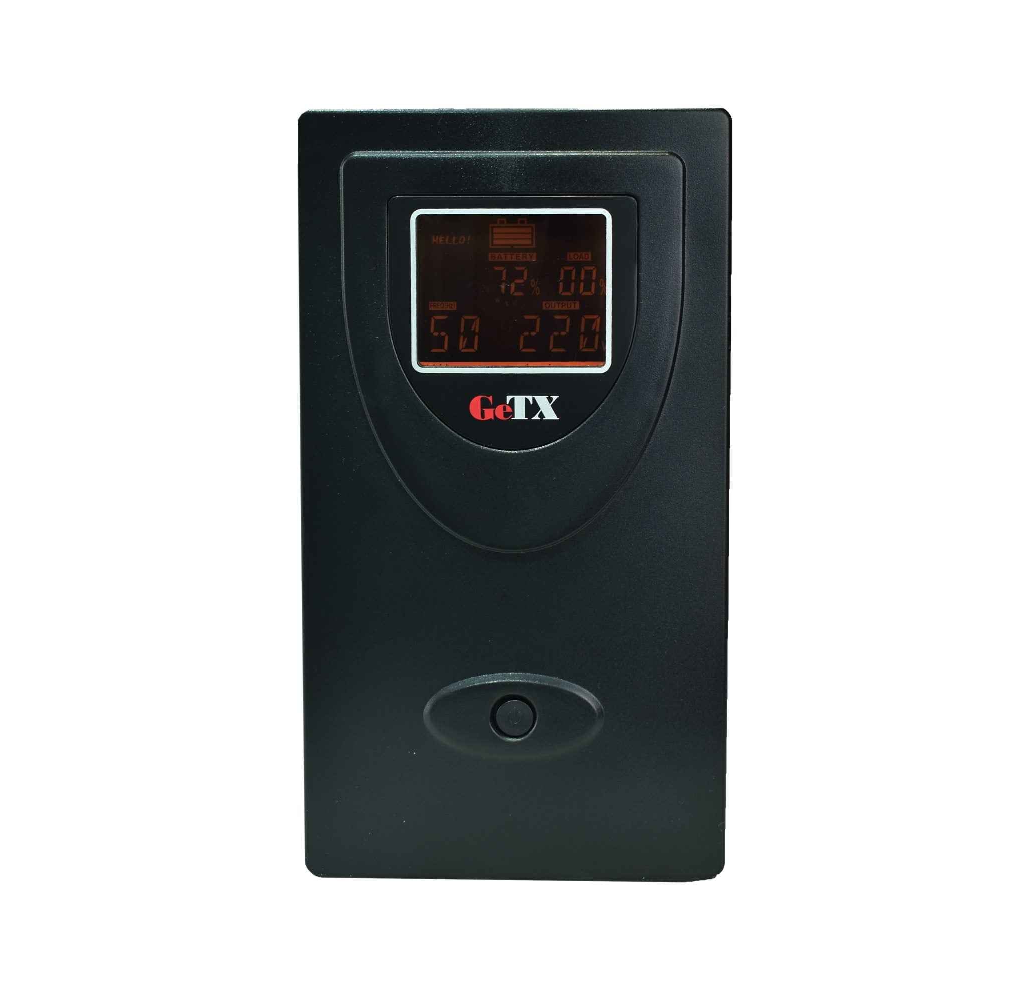 UPS GeTX GXK-2000-C (2000VA, 2KV) Line interactive , 12V9Ax2 Battery - Yellow Box