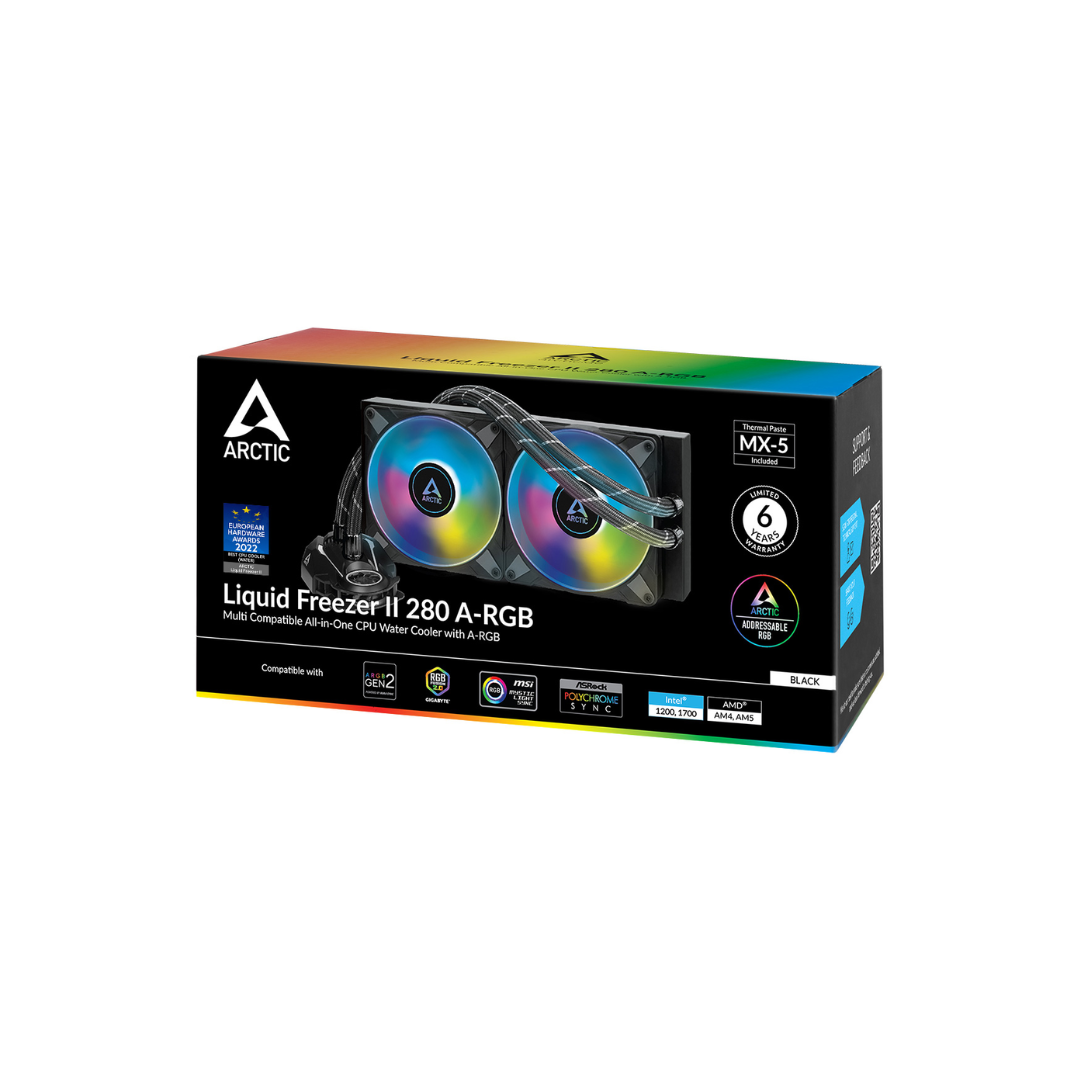 مبرد مياه وحدة المعالجة المركزية Arctic Liquid Freezer II 280 A-RGB