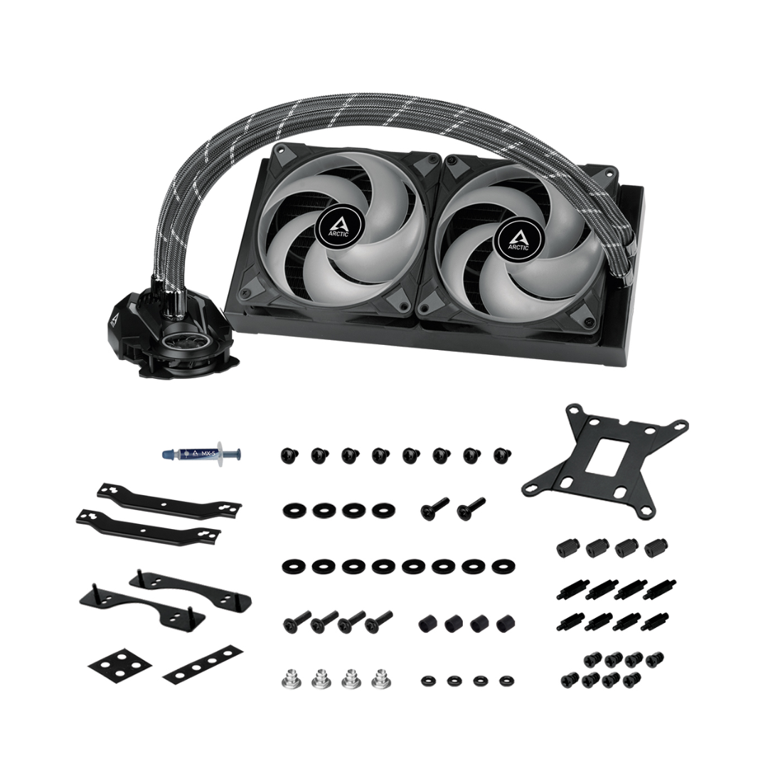 مبرد مياه وحدة المعالجة المركزية Arctic Liquid Freezer II 280 A-RGB