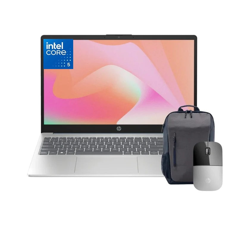 HP 15-FD0260NE, Intel Core 5-120U, RAM 8GB, SSD 512GB, Intel Graphics, 15.6 inch FHD, Gold