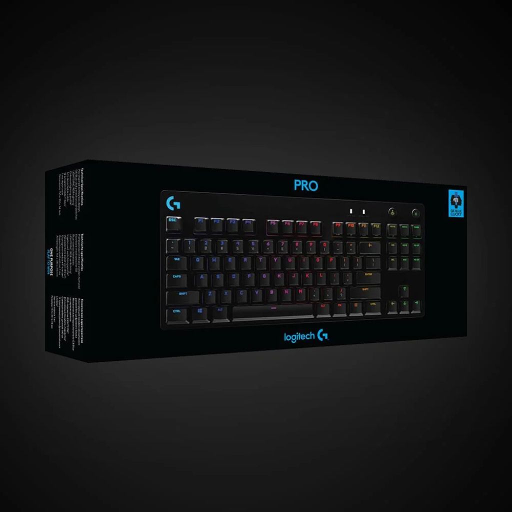 Logitech G PRO Mechanical Gaming Keyboard - Black