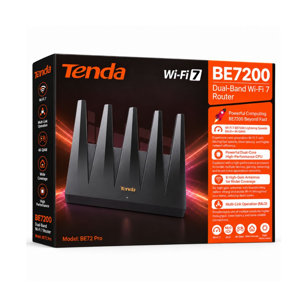 راوتر Wi-Fi 7 Tenda BE12 Pro