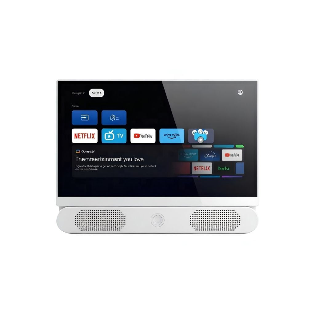 Raptor 24" Portable Smart TV - Full HD, 10000mAh Battery - White