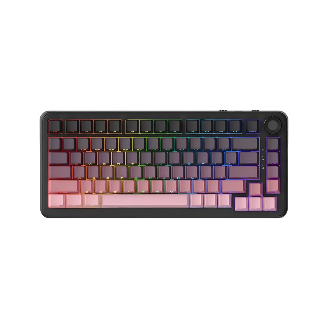 AJAZZ AK820 MAX PLUS - Mechanical Keyboard, Flying Fish Switch, Pink