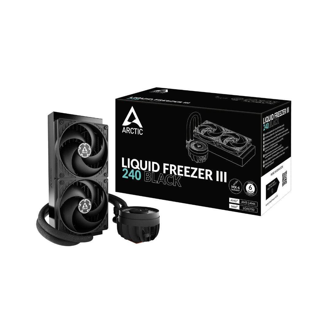Arctic Liquid Freezer III 240 | Black Liquid Cooler in Iraq