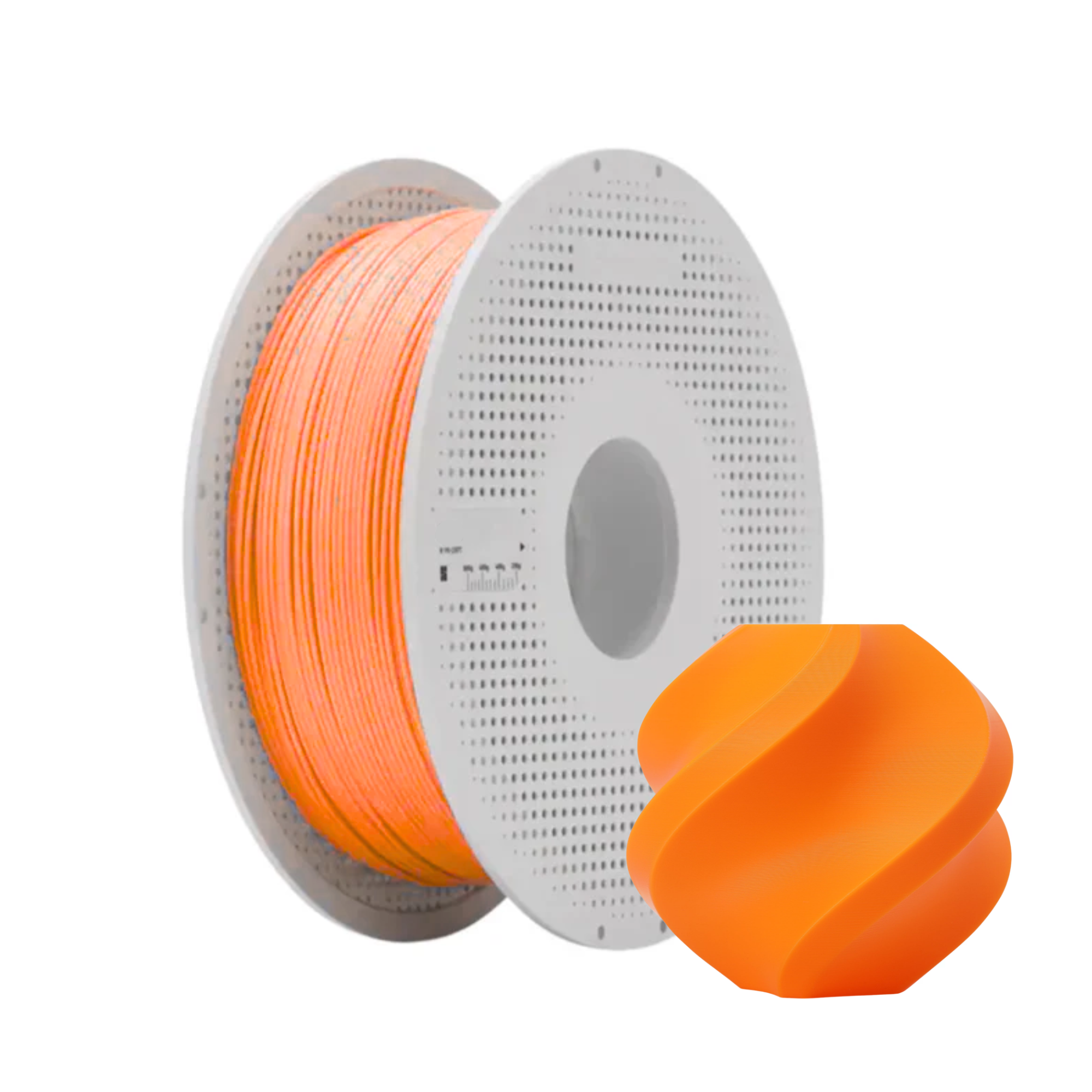 Bambu Lab PLA Pumpkin Orange 3D Printing Filament 1KG