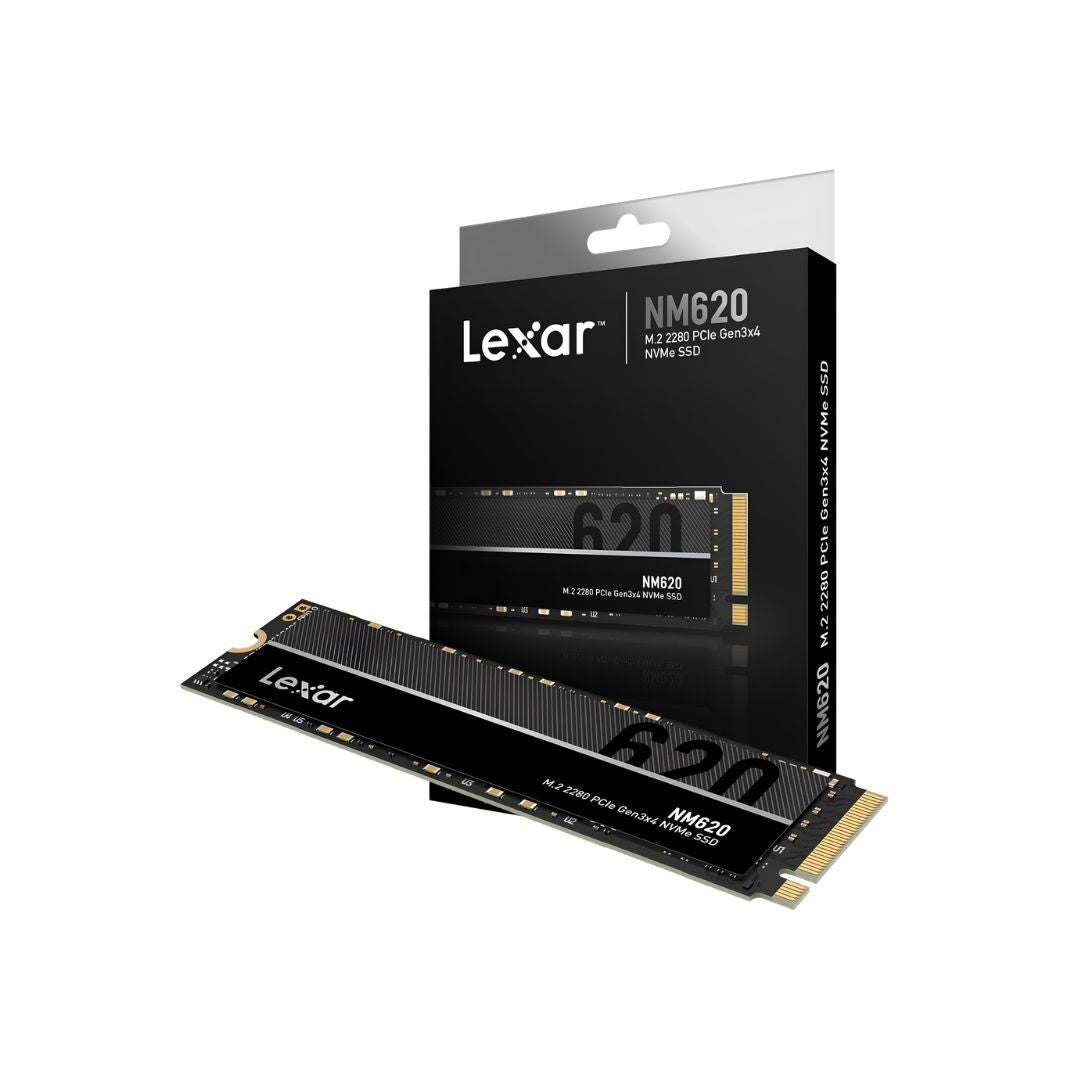 Lexar NM620 512GB NVMe SSD - M.2 2280 PCIe Gen 3