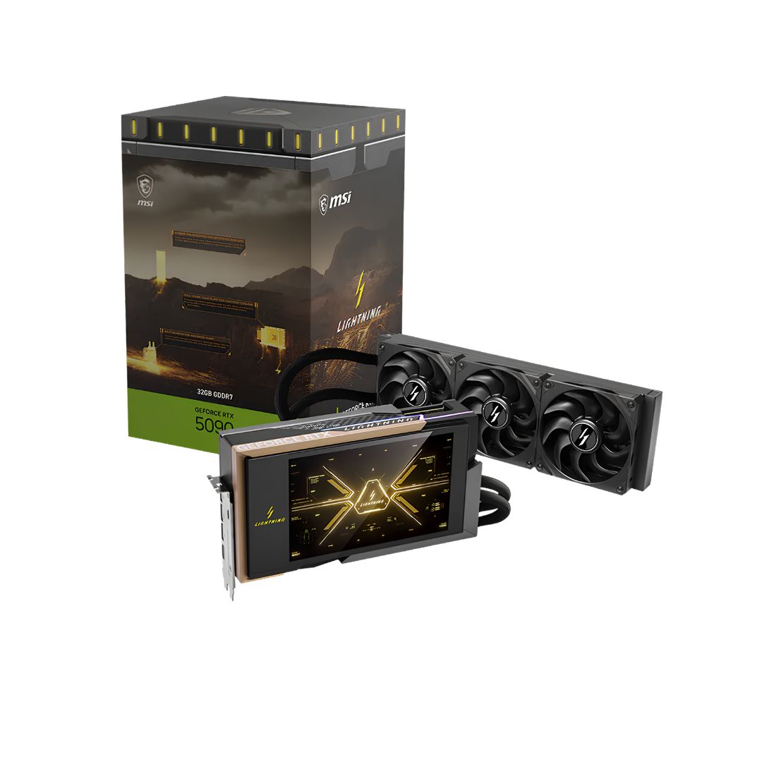 MSI GeForce RTX 5090 32GB GDDR7 LIGHTNING Z