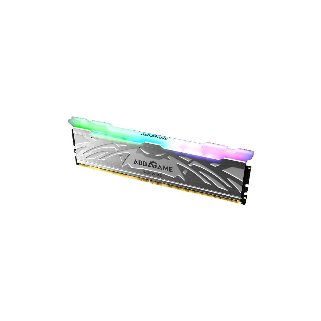 Addlink Spider 5X DDR5 RAM 32GB (2x16GB) Silver RGB 6000 MHz CL36