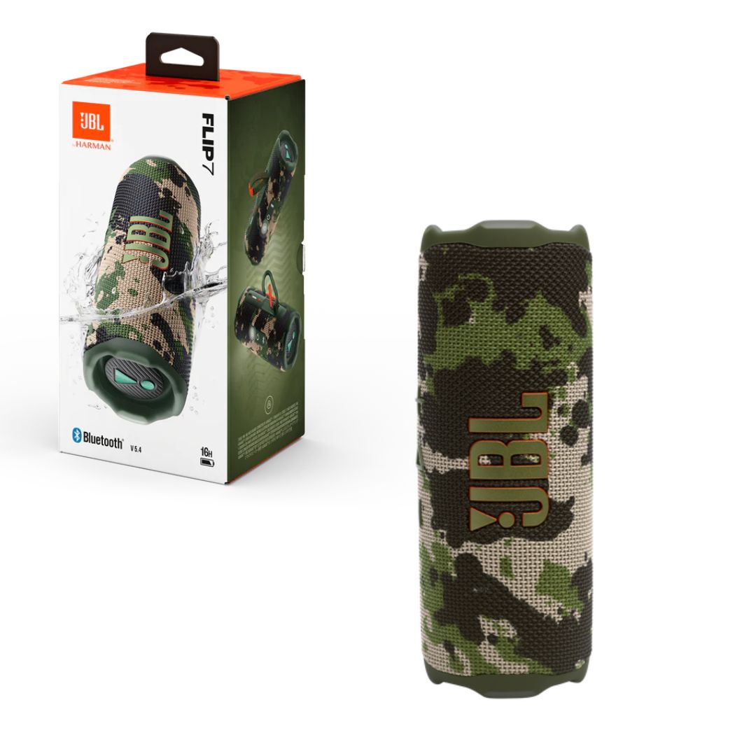 JBL Flip 7 Portable Bluetooth Speaker - Squad