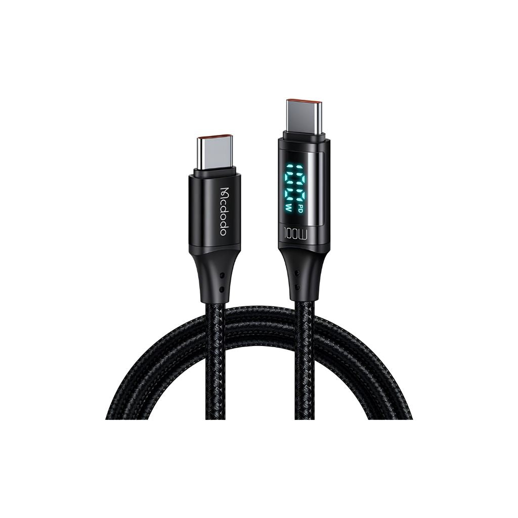 Mcdodo CA-1100 USB-C to USB-C Cable 1.2M - Black