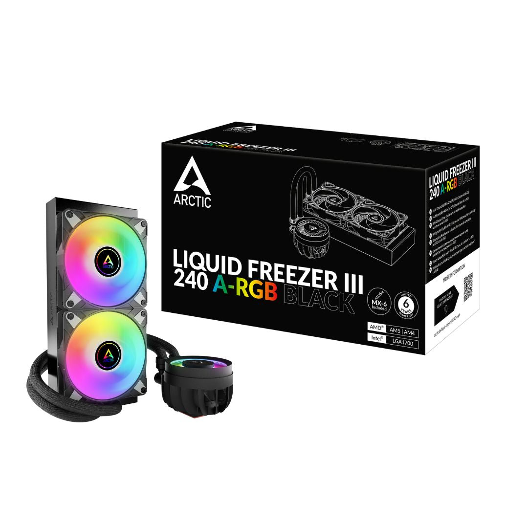 Arctic Liquid Freezer III 240 A‑RGB | Black Liquid Cooler in Iraq