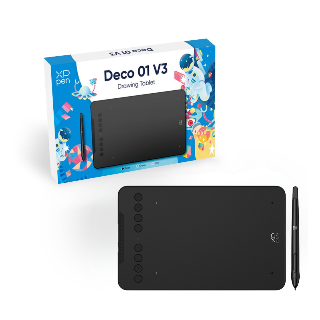 XP Pen Deco 01 V3 Graphic Drawing Tablet
