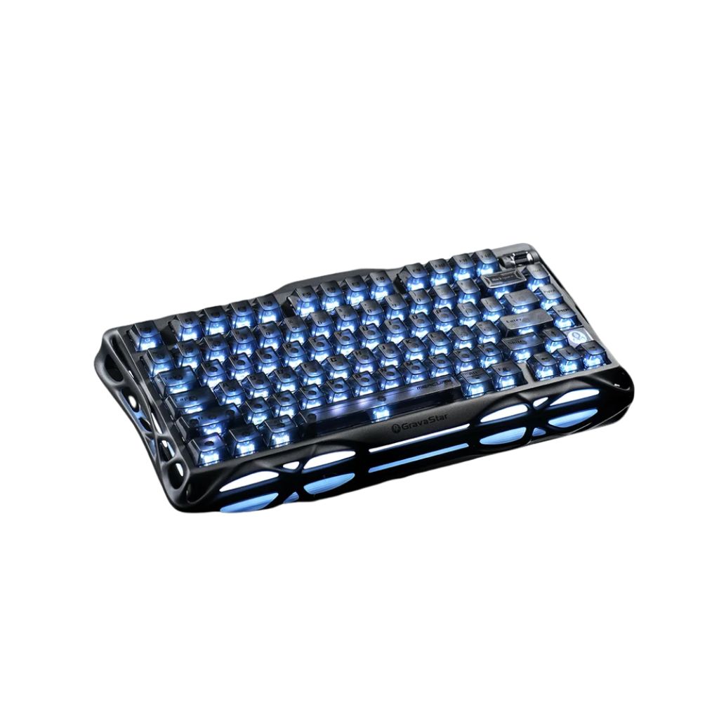 Gravastar Mercury K1 Wireless - Stealth Black Gaming Keyboard