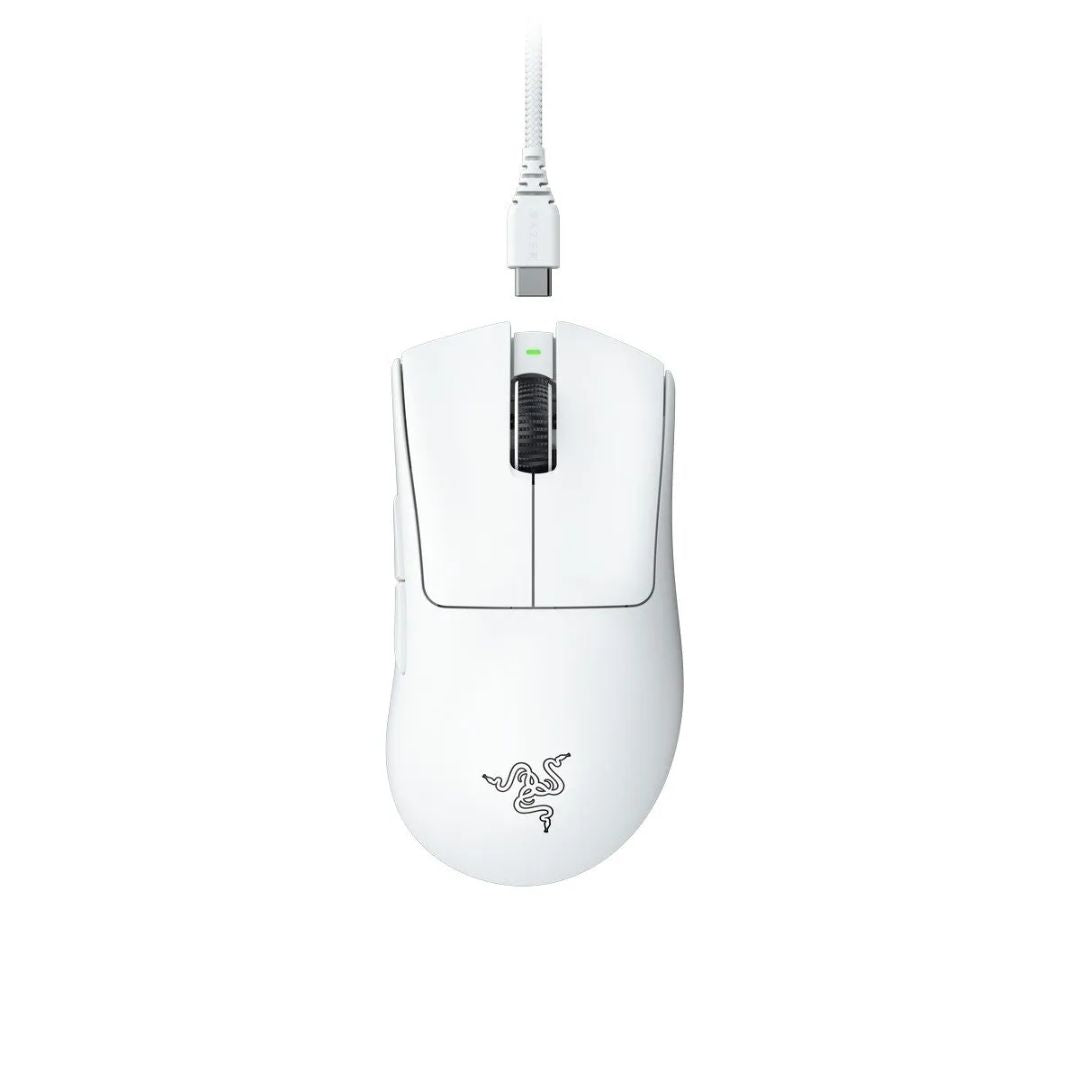 Razer DeathAdder V3 PRO Gaming Mouse - White