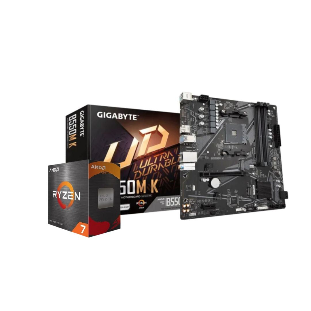 AMD Ryzen 7 5700X & Gigabyte B550M-K UD | Bundle in Iraq
