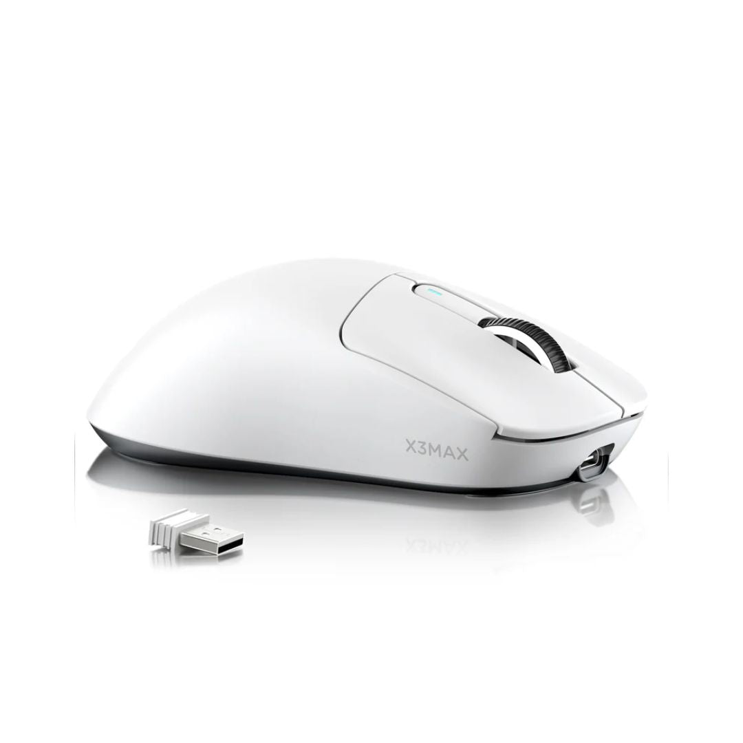 ATTACK SHARK X3MAX Wireless Gaming Mouse - White
