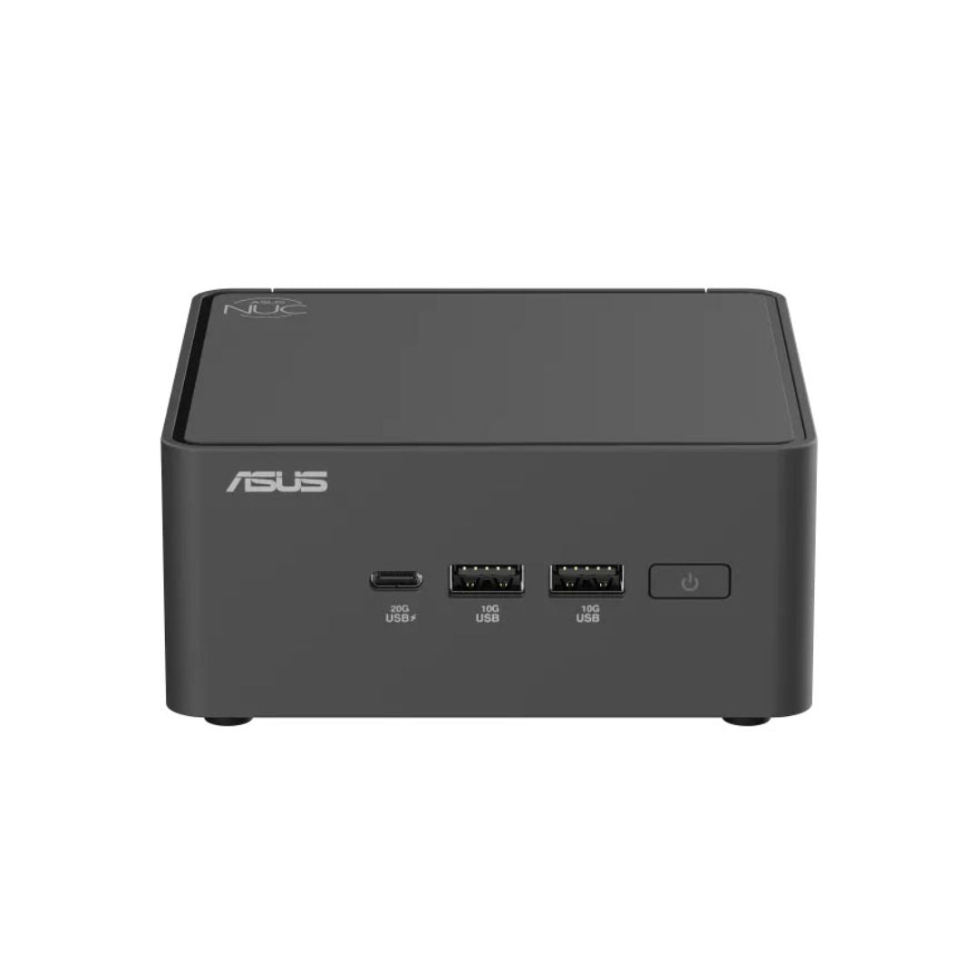 جهاز كمبيوتر صغير ASUS NUC 15 PRO بنظام BareBone (بدون ذاكرة وصول عشوائي RAM، وبدون قرص تخزين SSD)، بمعالج Intel Ultra 5-225U، ورسوميات Intel Arc 130T