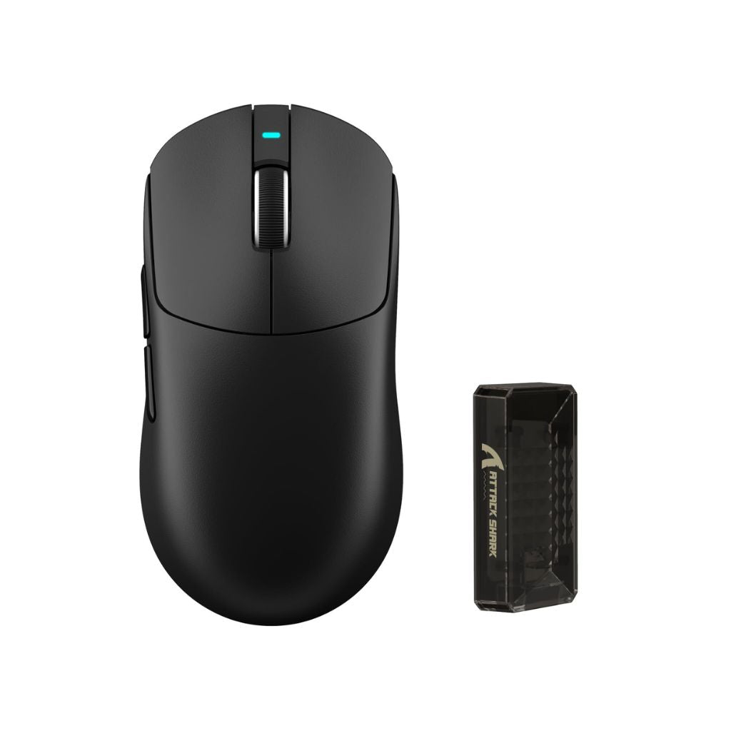 ماوس الألعاب اللاسلكي ثلاثي الأوضاع ATTACK SHARK X8 Pro - أسود