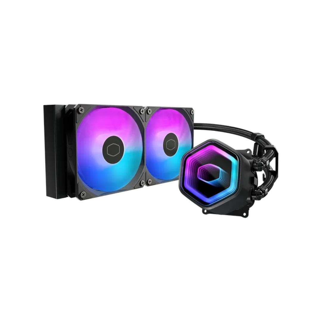 مبرد Cooler Master MasterLiquid 240L Core II ARGB - أسود 