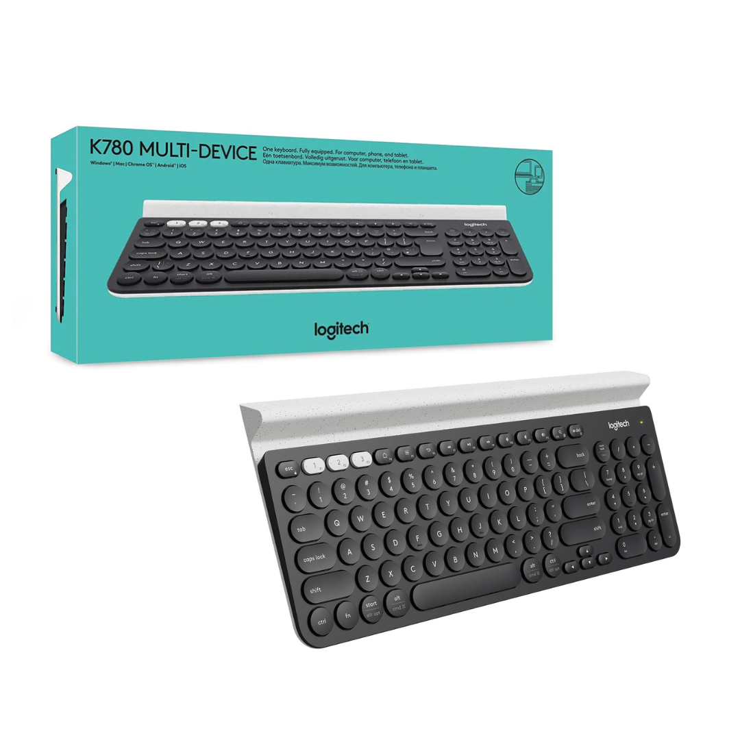 لوحة مفاتيح لاسلكية متعددة الأجهزة Logitech K780 