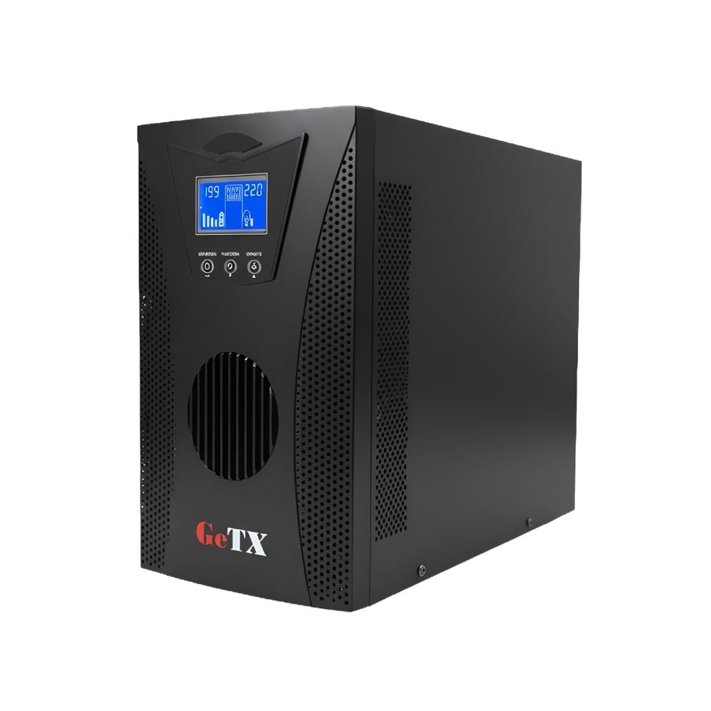 UPS GeTX Online GXT-2000-CON، ‏2 كيلو فولت أمبير (2000 فولت أمبير، 2 كيلو فولت أمبير) بطارية LCD HF ‏12-7 *6