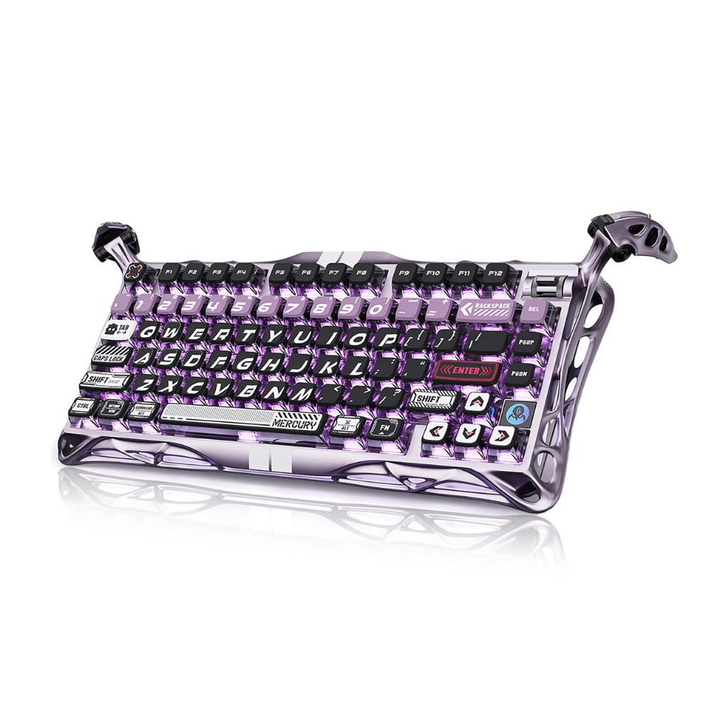 Gravastar Mercury GS V75 Pro Gaming Keyboard - Iron Purple