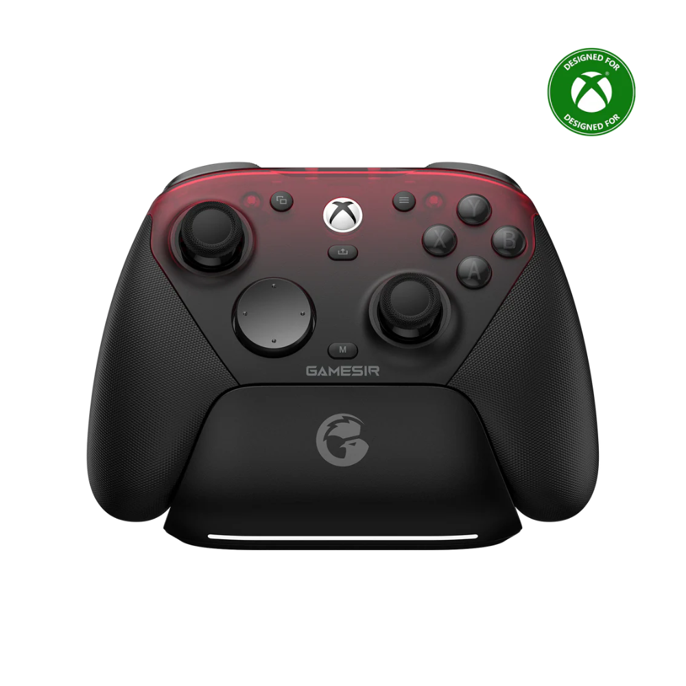 وحدة تحكم GameSir G7 Pro ثلاثية الأوضاع لأجهزة Xbox السلكية، والكمبيوتر الشخصي، والهواتف المحمولة اللاسلكية - لون Shadow Ember