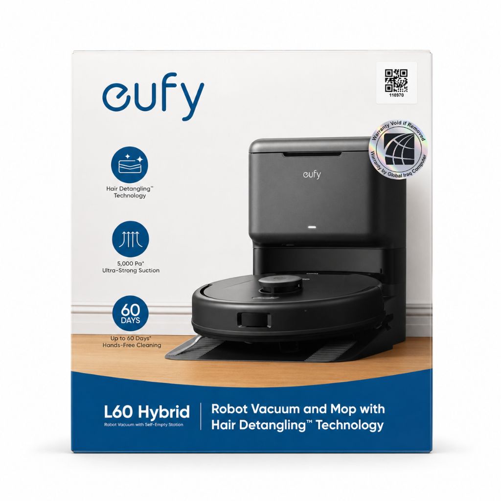Anker Eufy L60 Hybrid Robot Vacuum | Self Empty in Iraq