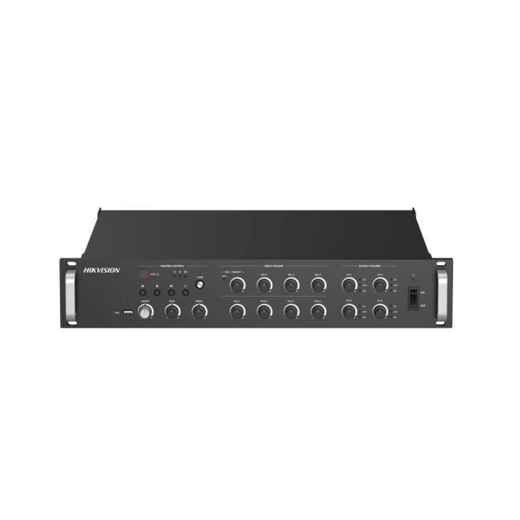 Hikvision DS-QAZ1A1000G1-VB4/EU 1000W 4-Zone Network Amplifier