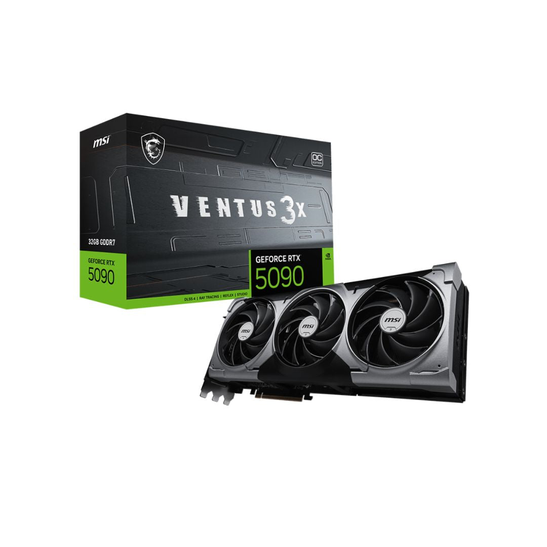 MSI RTX 5090 VENTUS 3X OC 32GB GPU | Ultimate Power in Iraq