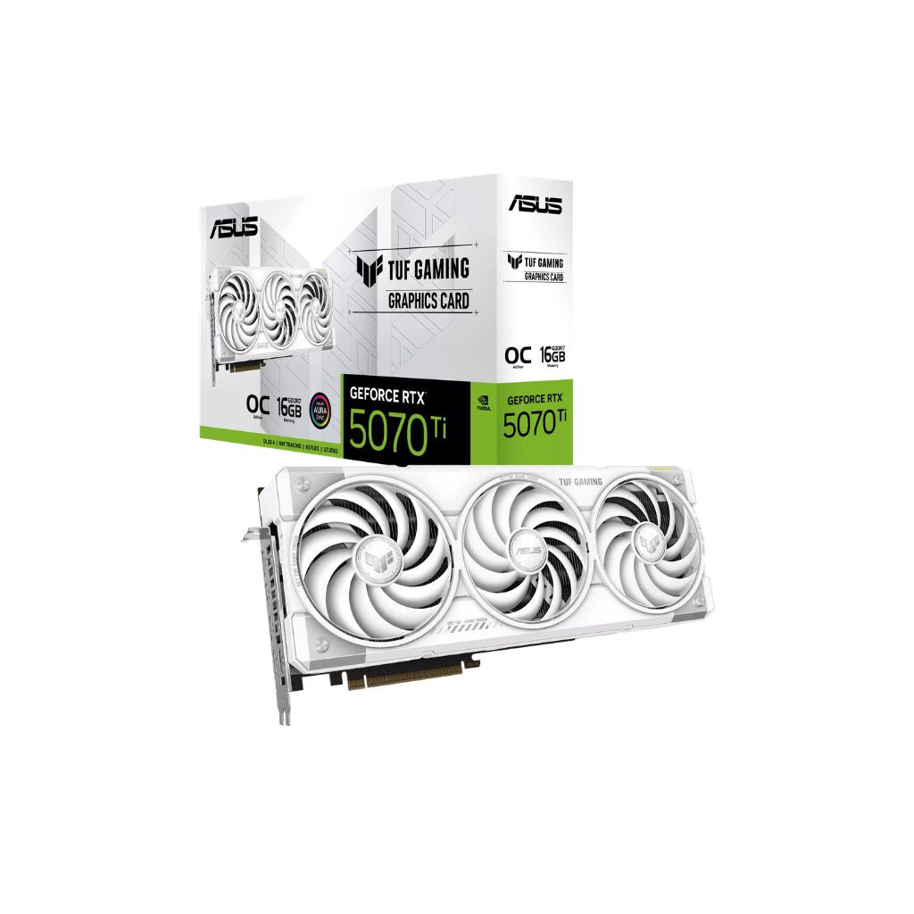 ASUS TUF Gaming RTX 5070 Ti OC Edition White - 16GB