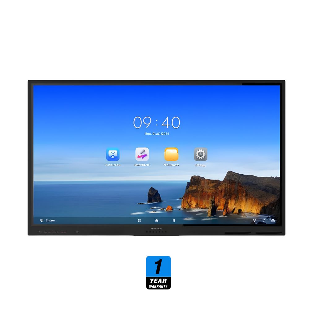 Hikvision 75″ Smart Whiteboard | 4K UHD Android 13 RAM 8GB 64GB in