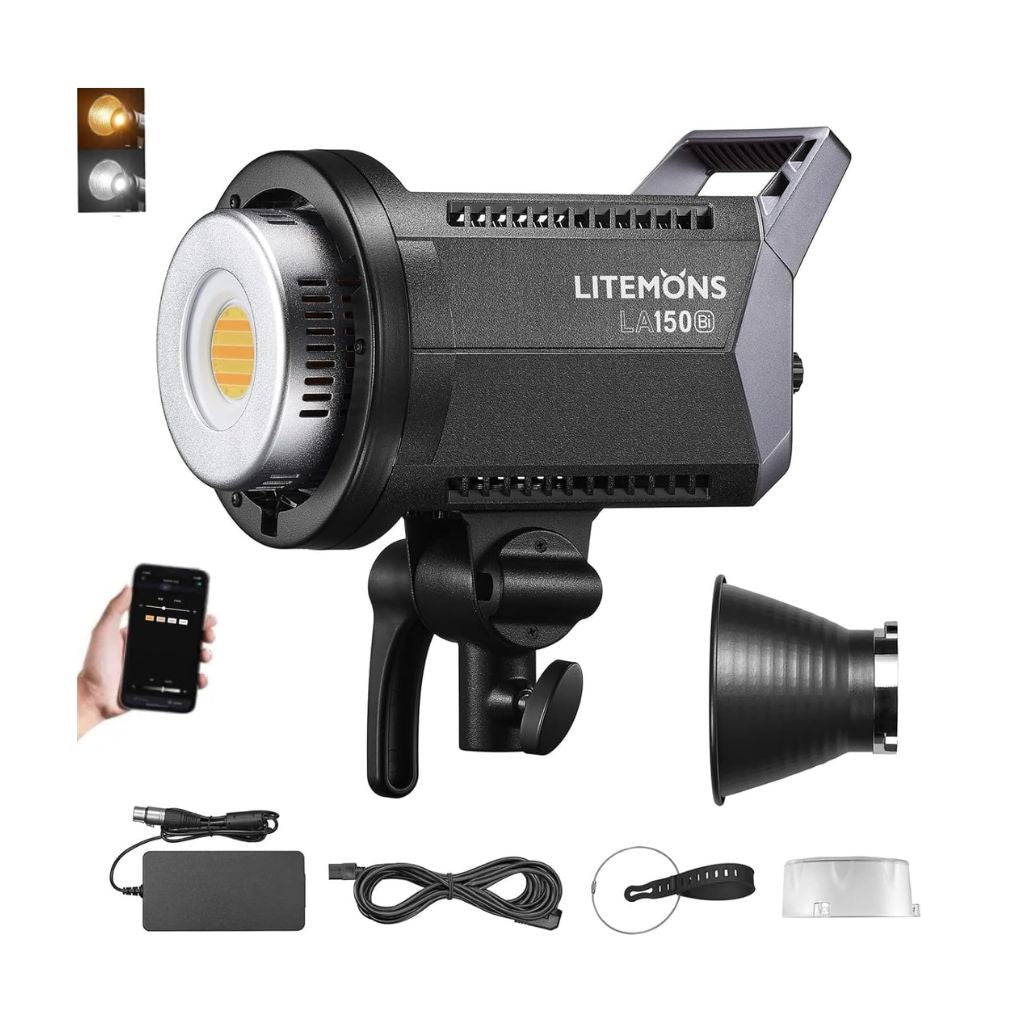Godox LA150Bi Litemons Bi-Color LED Video Light – 190W COB