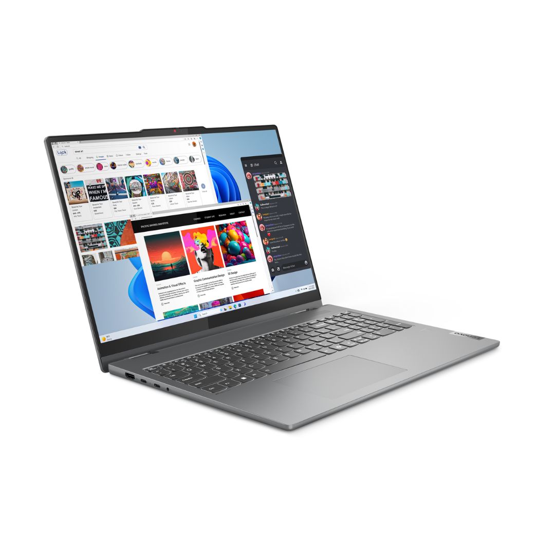 Lenovo Ideapad 5 16IRU9 -(07US), Intel Core 7-150U, RAM 16GB, SSD 512GB, Intel® Graphics, 16.0 Inch WUXGA IPS Touch, Luna Grey