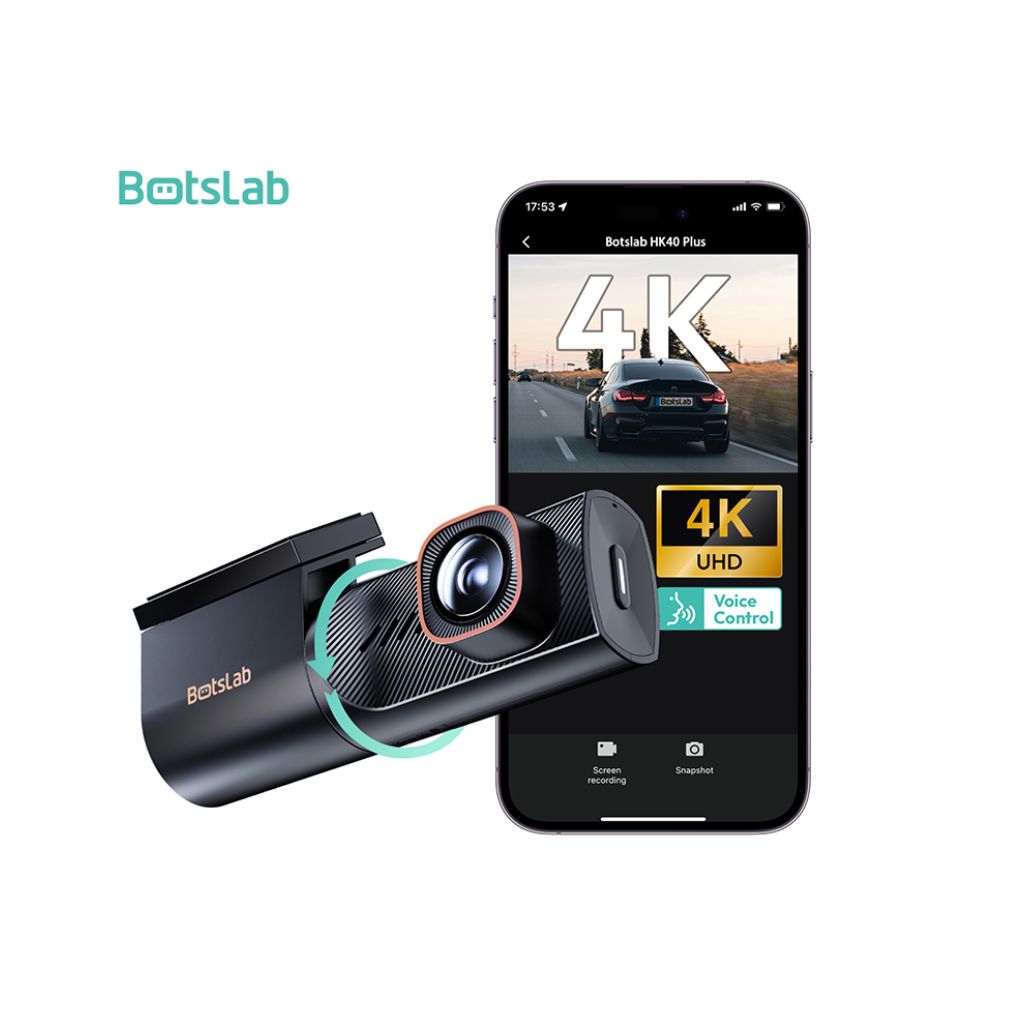 Botslab HK40 Plus -Channel Dash Cam — 4K Front
