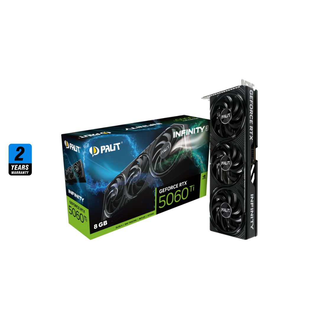 Palit RTX 5060 Ti Infinity 3X 8GB | Premium Triple-Fan GPU