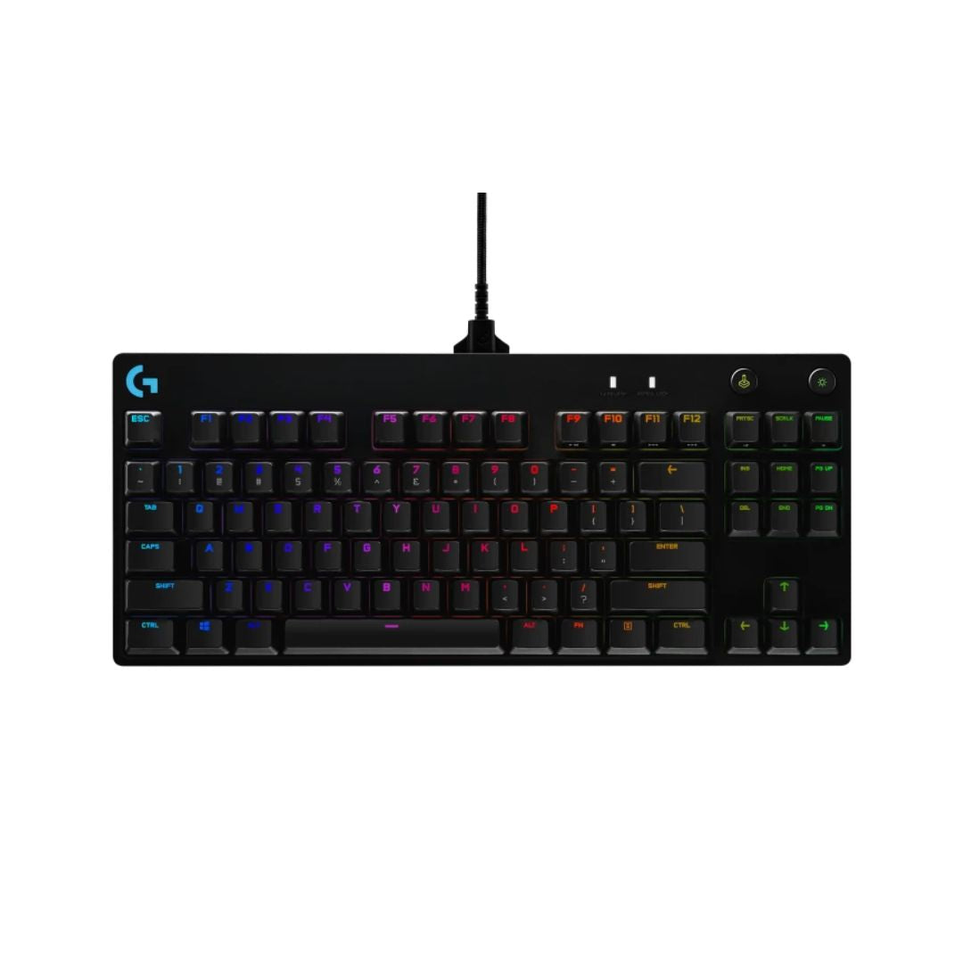 Logitech G PRO RGB Mechanical Gaming Keyboard - شركة القيم العالمية للحاسبات
