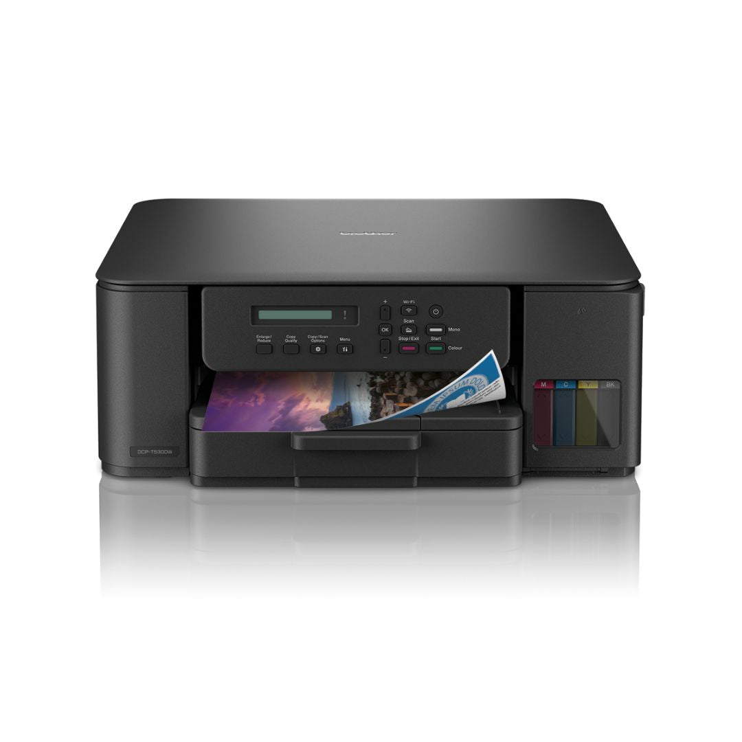 Brother Inkbenefit DCP-T530DW - Compact 3-in-1 Ink Tank Printer