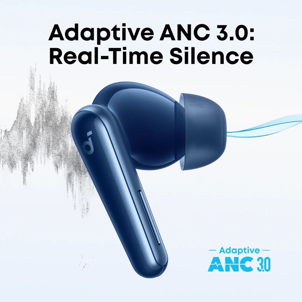 سماعات أذن Anker Soundcore Liberty 5 المانعة للضوضاء - أزرق