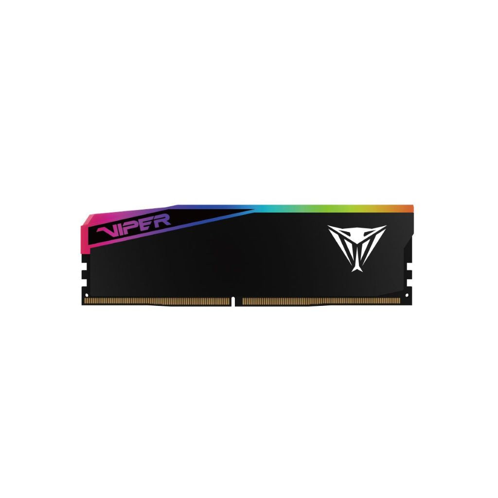 ذاكرة كمبيوتر DDR5 Patriot Viper Elite 5 Ultra سعة 32 جيجابايت (16x2) 6000 ميجاهرتز RGB CL36 - أسود