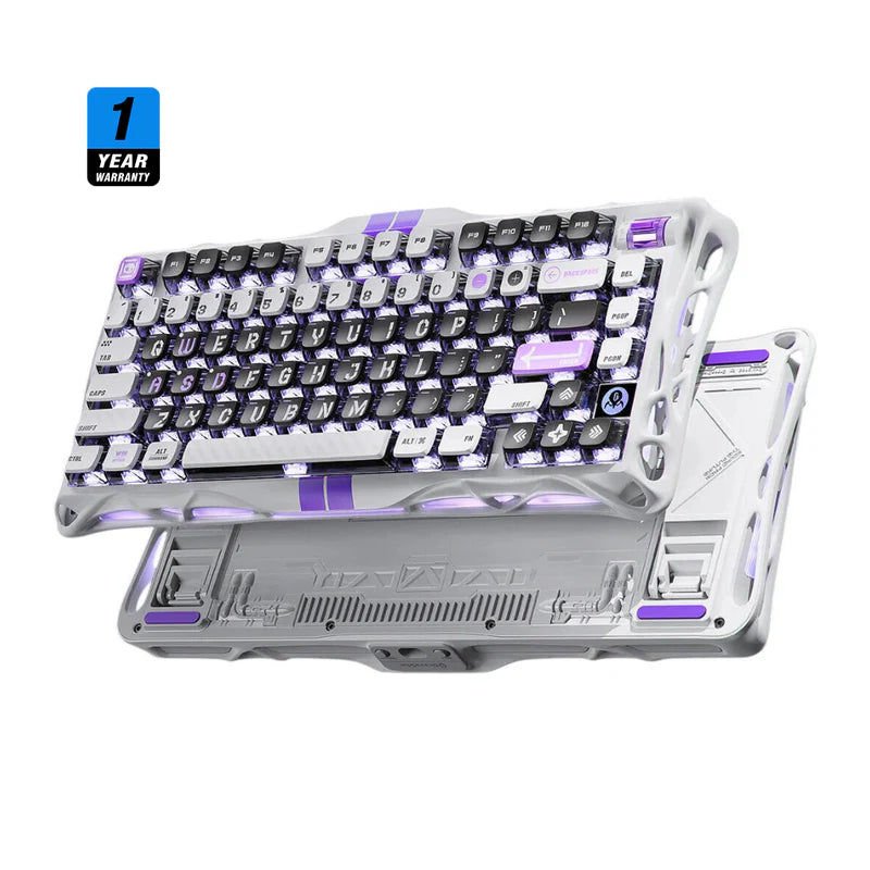 GravaStar Mercury V75-HE Gaming Keyboard - Mecha Gray