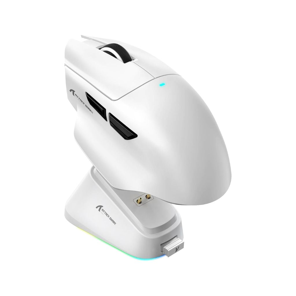 Attack Shark V6 Wireless Gaming Mouse - White