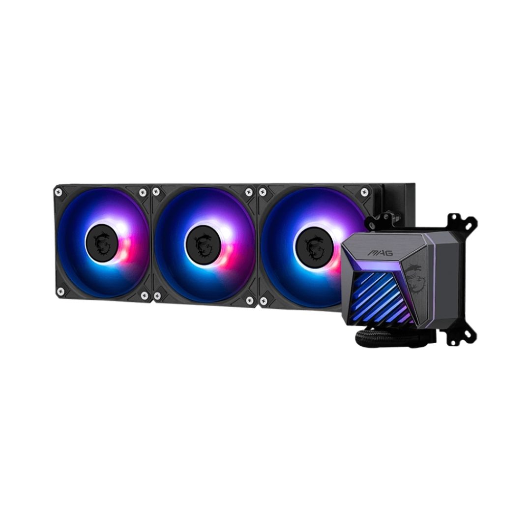 MSI MAG CoreLiquid A15 360 AIO Liquid Cooler - Black