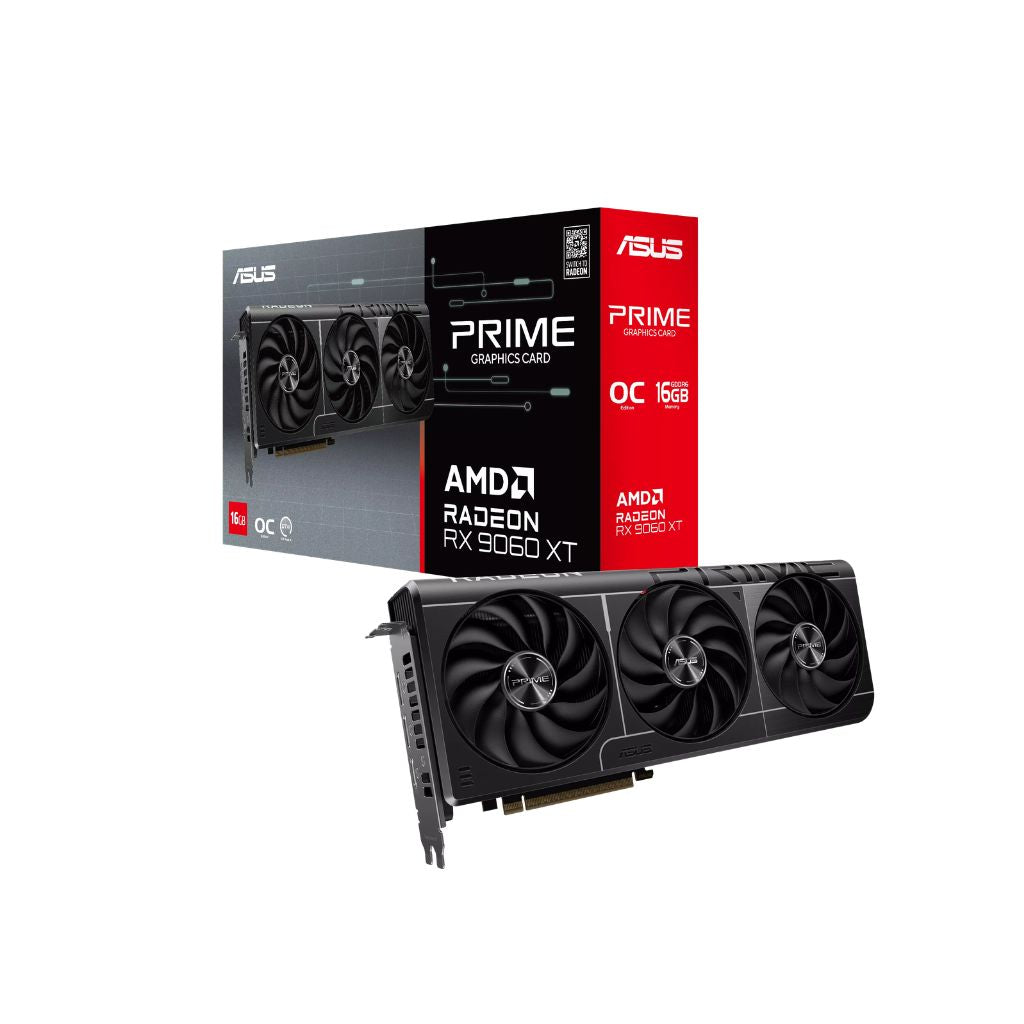 ASUS Prime Radeon RX 9060 XT 16GB GDDR6 OC Edition