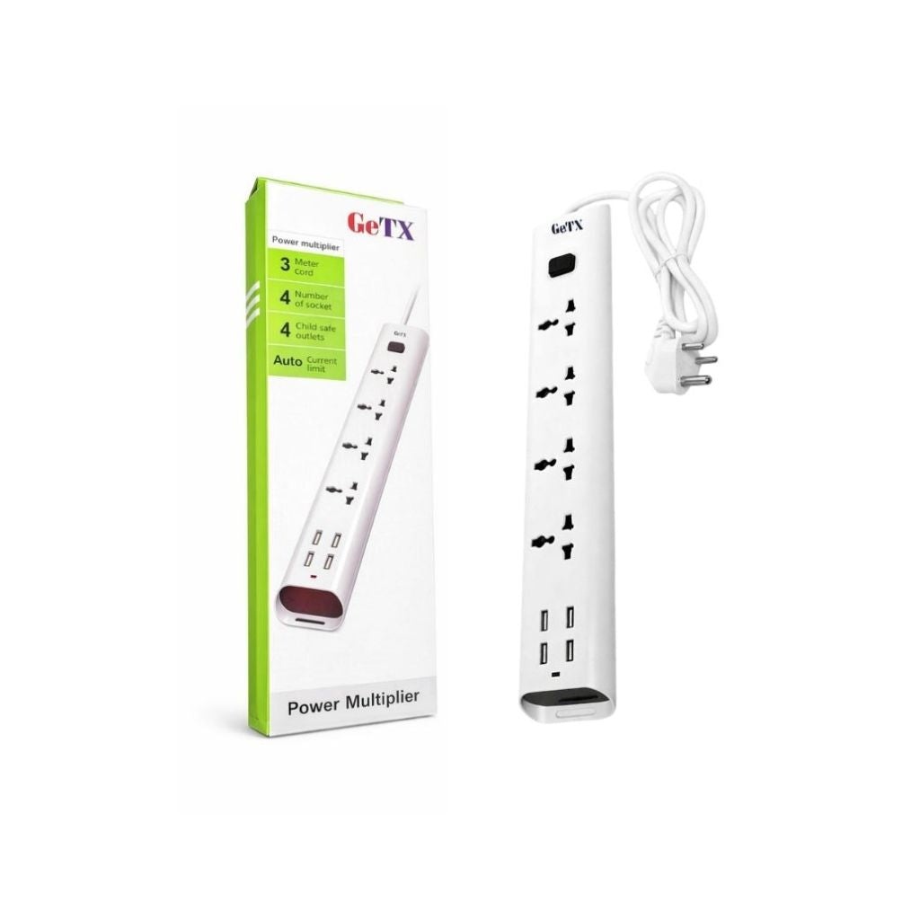 قابس طاقة GETX MTS-160 - 4 منافذ USB