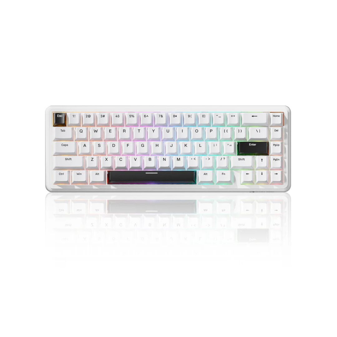 ATTACK SHARK X65 Magnetic Mechanical Keyboard - White