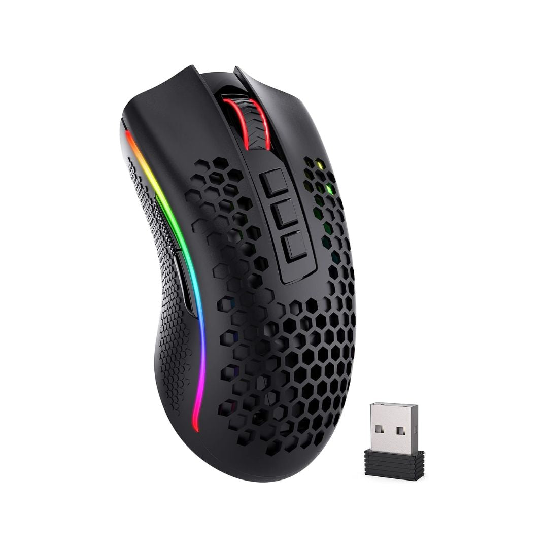 ماوس الألعاب اللاسلكي Redragon M808-KS Storm Pro - أسود